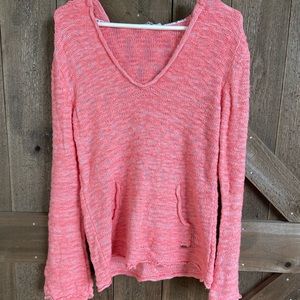 ROXY sweater/swim coverup